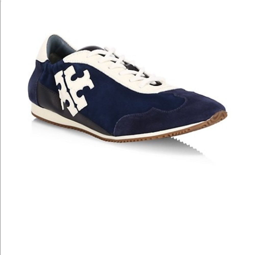 LAST CHANCE TORY BURCH suede sneaker - Picture 4 of 13